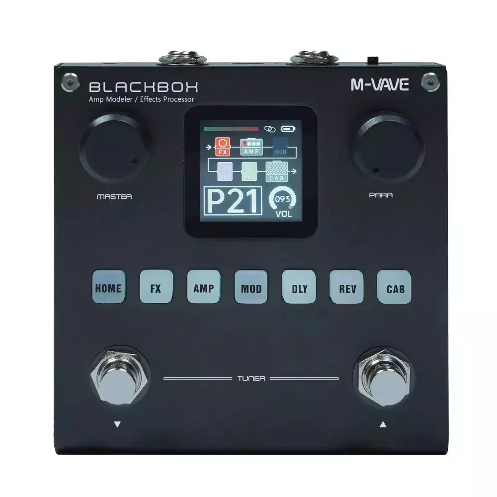 M-VAVE Blackbox Guitar / Bass AMP Multi Effects Processor image 0