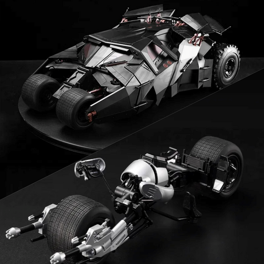 MODOKING The Dark Knight Batman THE TUMBLER & THE BATPOD 1/12 image 0