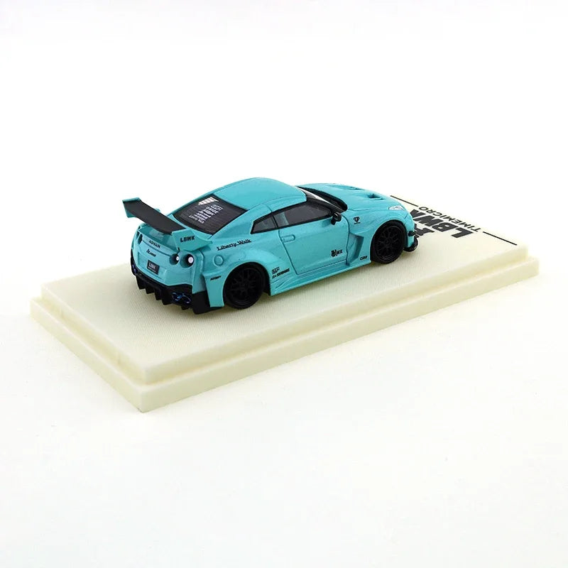 NISSAN GTR 3.0 R35 Liberty Walk Model Car 1:64 TIME MICRO image 3