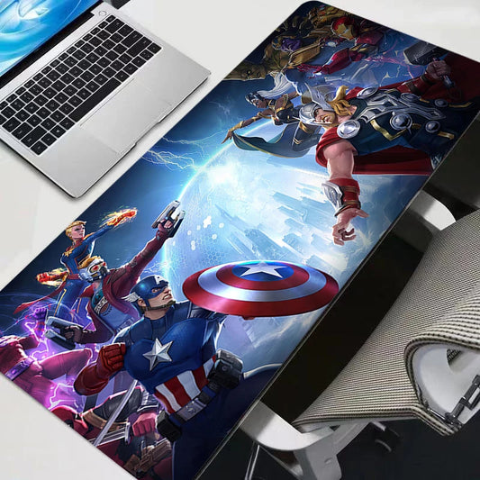 Animated Superhero War Gaming Desk mat image 0
