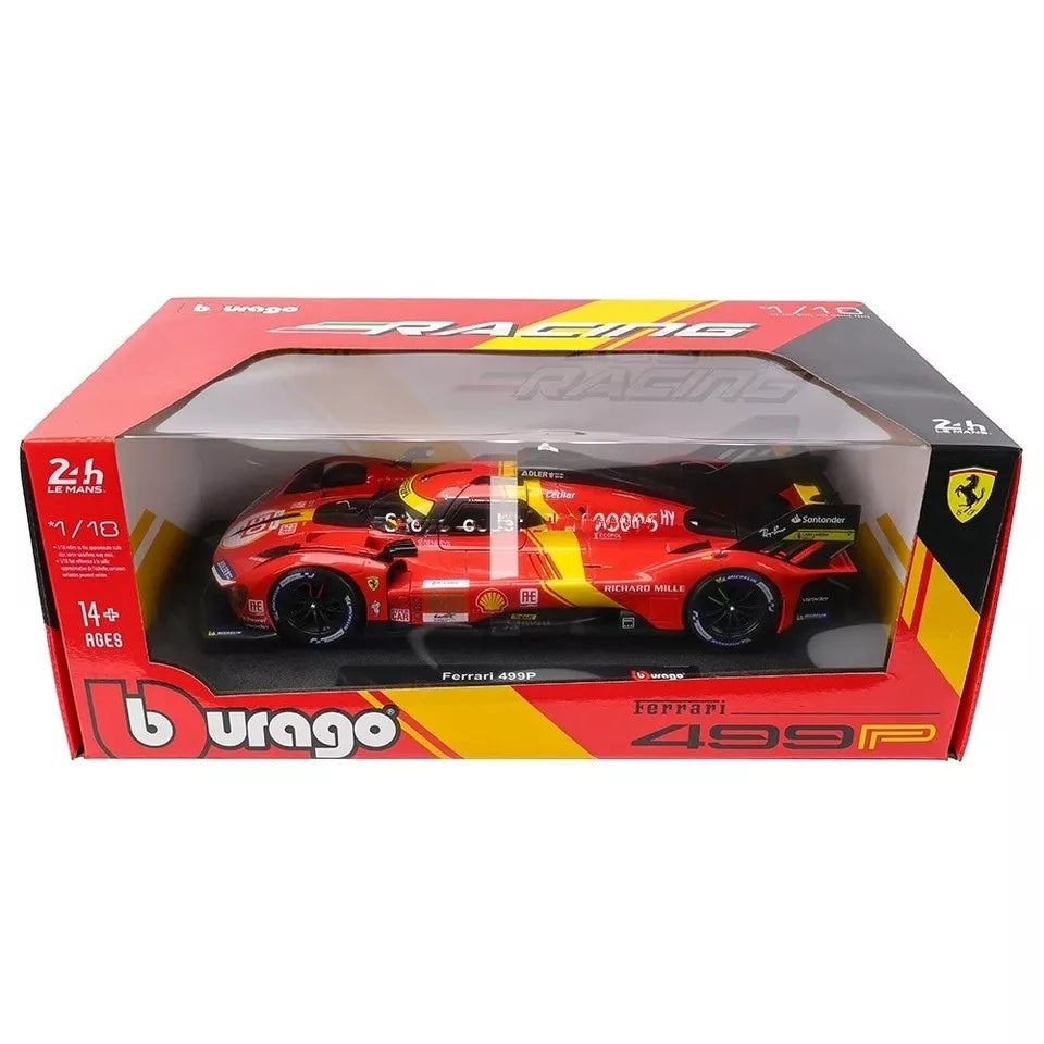 Ferrari 499P LMH 50 2023 Bburago 1:18 image 2
