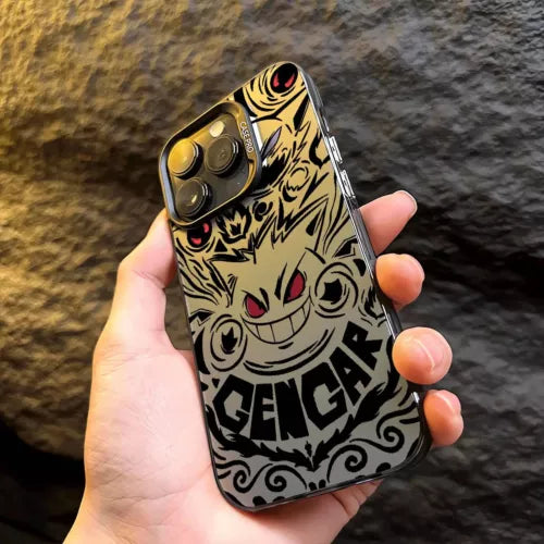 Pokemon Gengar Apple Iphone Case - Alt Black image 0