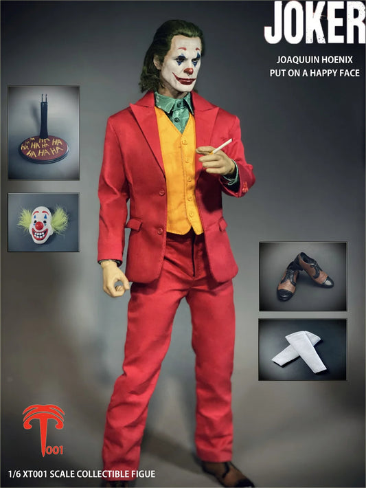 The Joker XT001 Series 1/6 Scale Red Suit Version Joaquin Phoenix 12" image 0