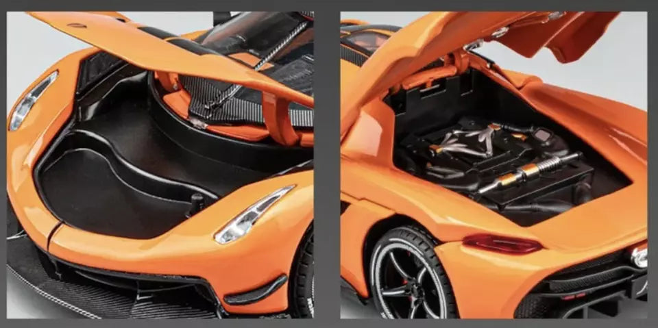 Koenigsegg Jesko White Model Car 1:24 image 3