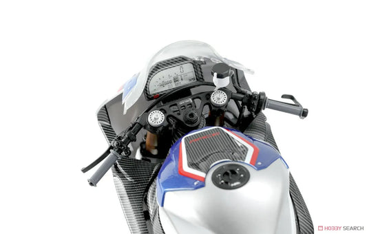 MENG MT-004S BMW HP4 1/9 Scale Motorcycle Series Pre-coloured Edition Model Kit image 1