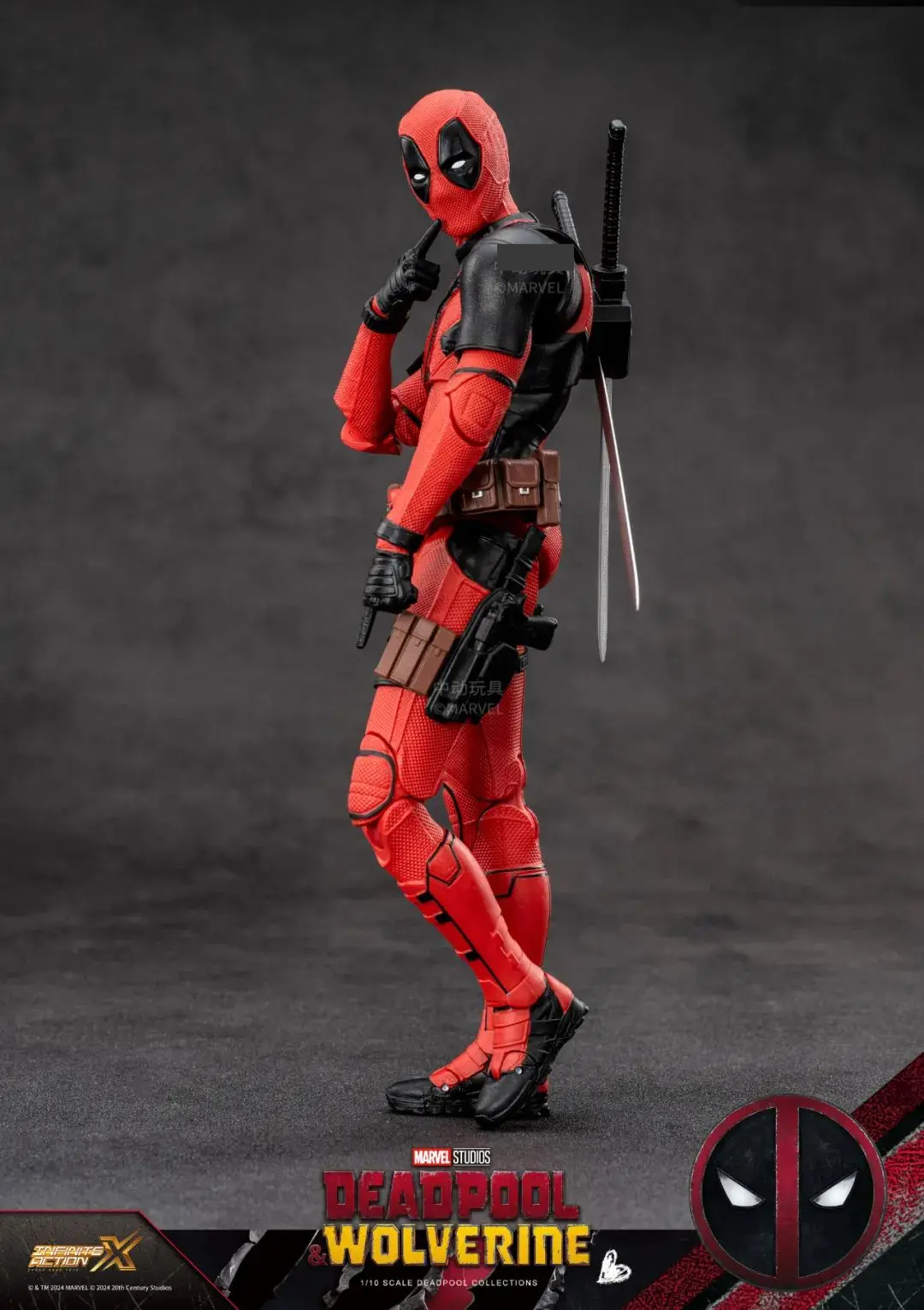 Deadpool Action figure 1/10 ZD Toys image 2