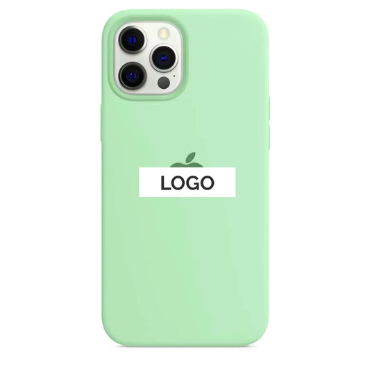 Silicone Case For Apple Iphone Pistachio image 0