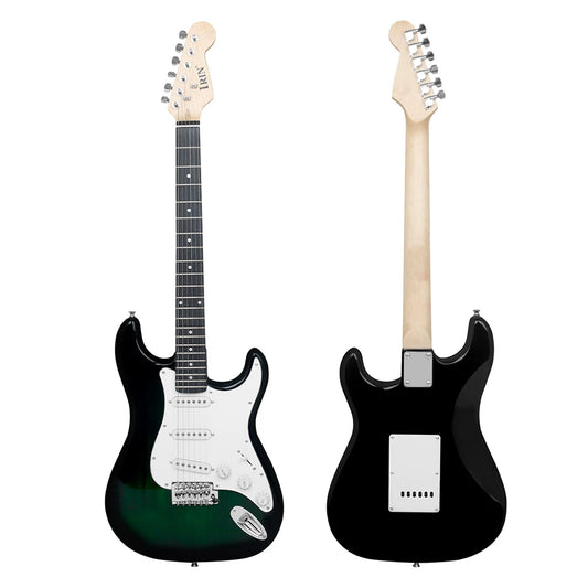 IRIN ST Dark Green Electric Guitar 6 String 39 Inch 21 Frets Basswood Body image 0