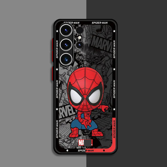 Superhero Spider Cartoon Design Case For Samsung image 0