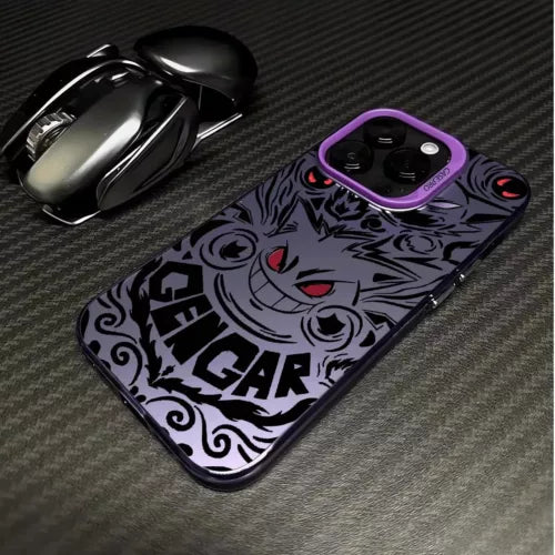 Pokemon Gengar Apple Iphone Case - Alt Purple image 0