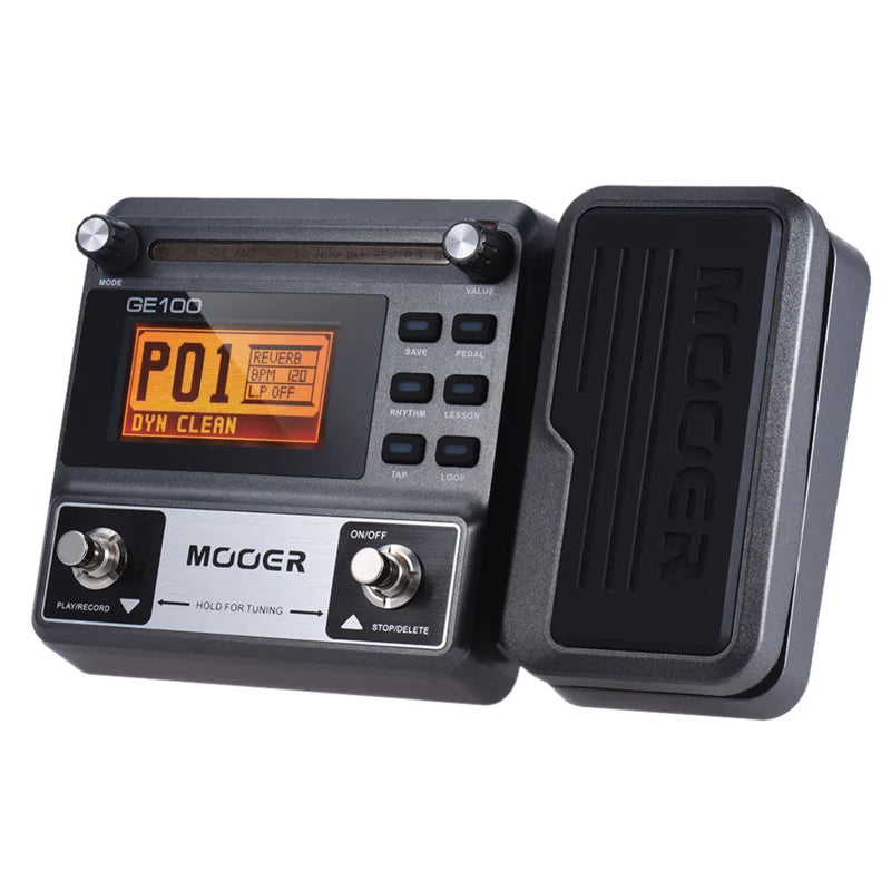 Mooer GE100 Multi-Effects Electric Pedal Guitar Pedal image 5