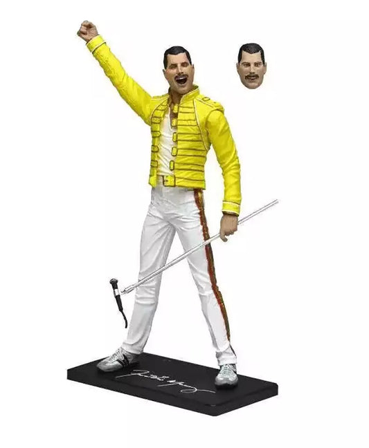 Queen Freddie Mercury Live At Wembley Stadium - Model 18cm image 0
