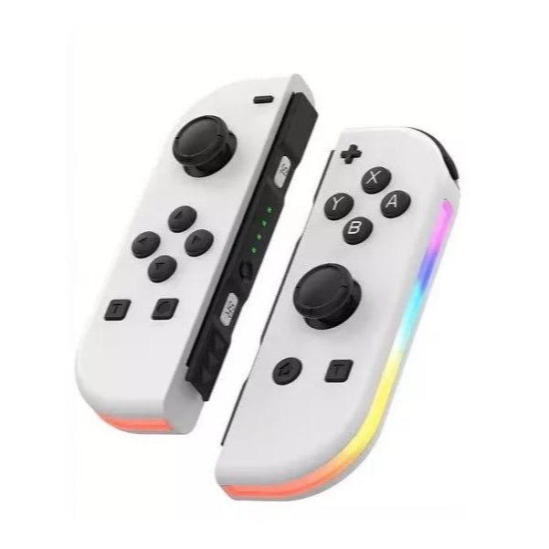 White Switch Joy-Cons RGB LED Lights image 1